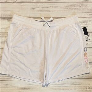 Bebe Women's White Athletic Shorts